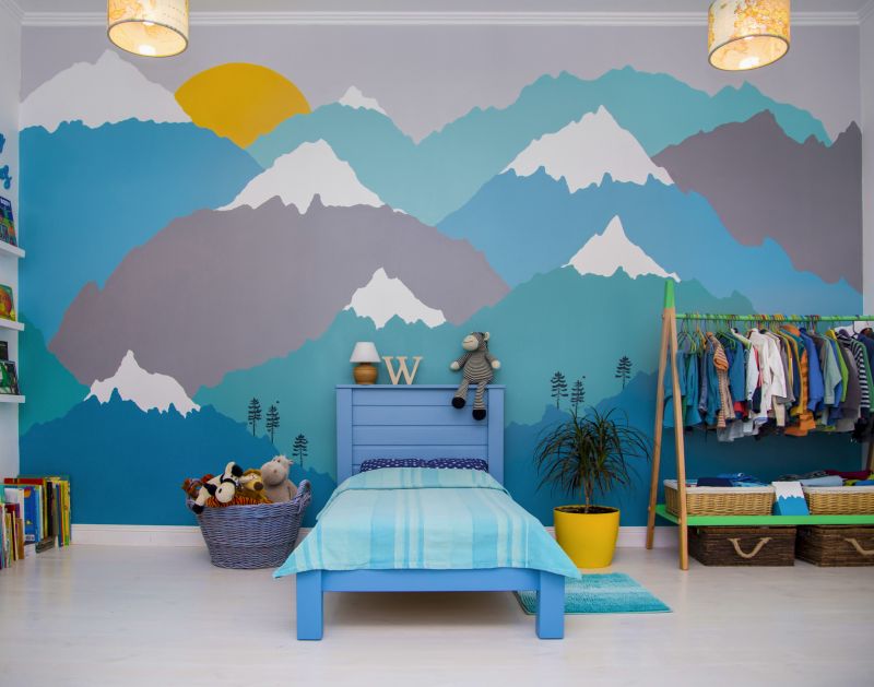 Colorful Wall Murals